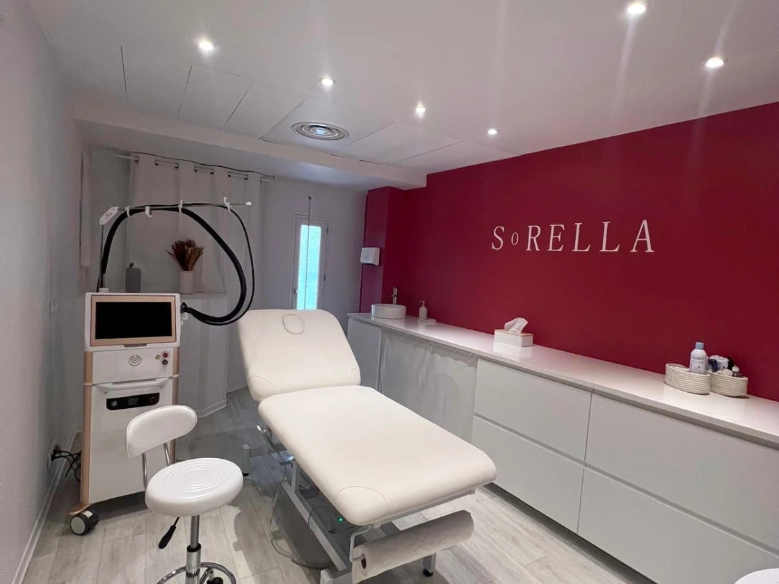 La cabine de soin Sorella Laser à Montpellier
